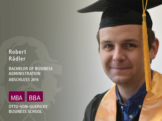 Robert Rädler (BBA-Abschluss 2015)